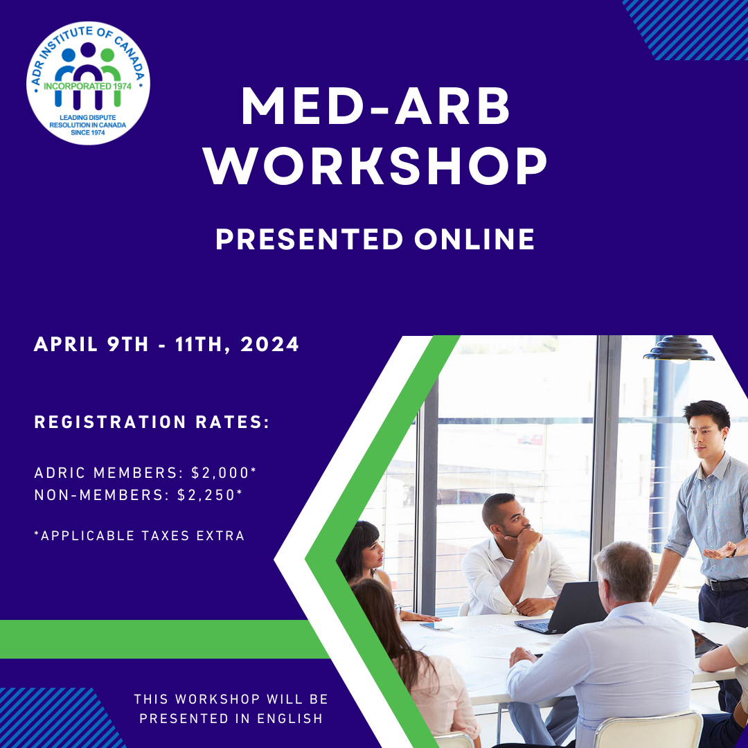 Med-Arb Workshop